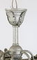 Pair of six-light star shaped ceiling fixtures - 7