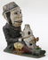 Cast iron Paddy and The Pig mechanical bank