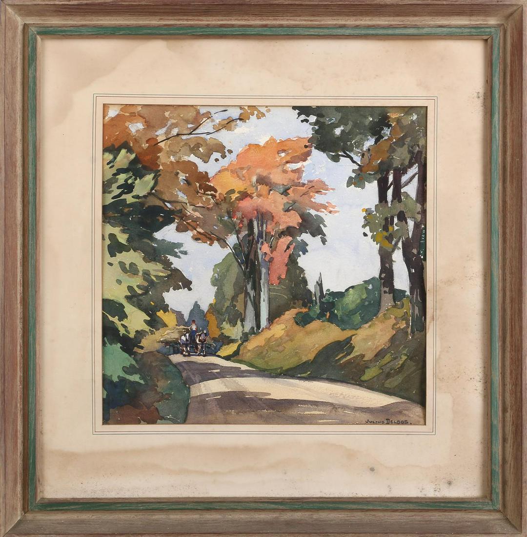 JULIUS DELBOS (American, 1879-1970) (1 of 9)