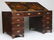 Mahogany campaign style drafting desk - 3