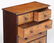 19th century miniature walnut chest - 2