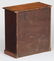 19th century miniature walnut chest - 3