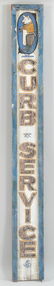 'Curb Service'' double sided pork store sign - 3