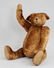 Large early 20th century mohair fur teddy bear - 2