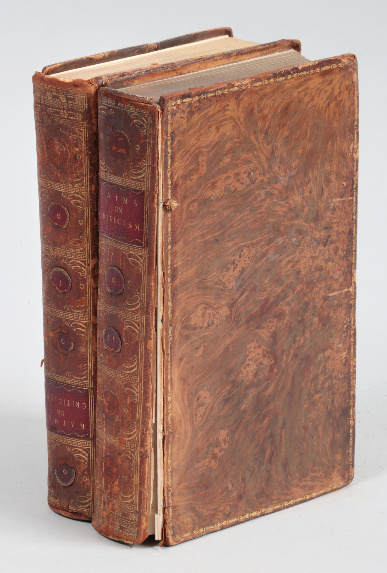 'Elements of Criticism,'' by Henry Home, Lord Kames,: ''Elements of Criticism,'' by Henry Home, Lord Kames, 1785, Edinburgh: Printed for John Well and William Creech, sixth edition, Volumes I-II (complete), each title page stamped ''Geo. R. Brush, M.D., 