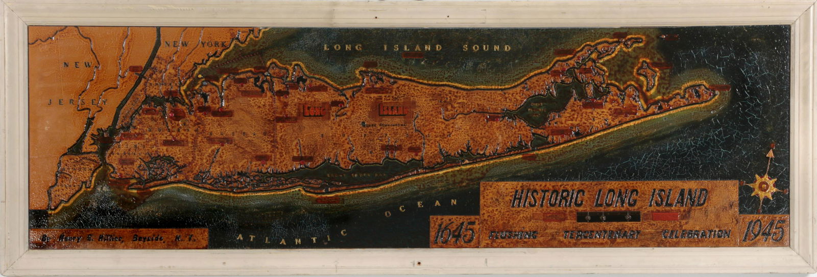 ''Historic Long Island, Tercentenary, 1645 to 1945'' (1 of 5)