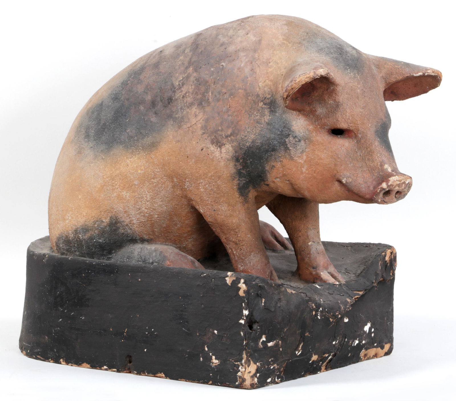 Paper mache pig counter display (1 of 6)