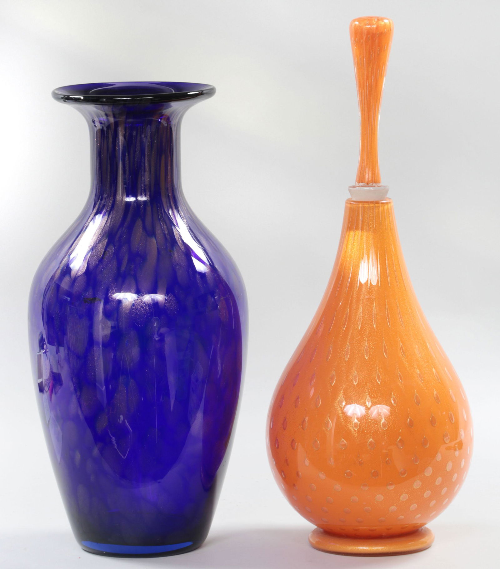 Group of (2) Murano glass items (1 of 4)