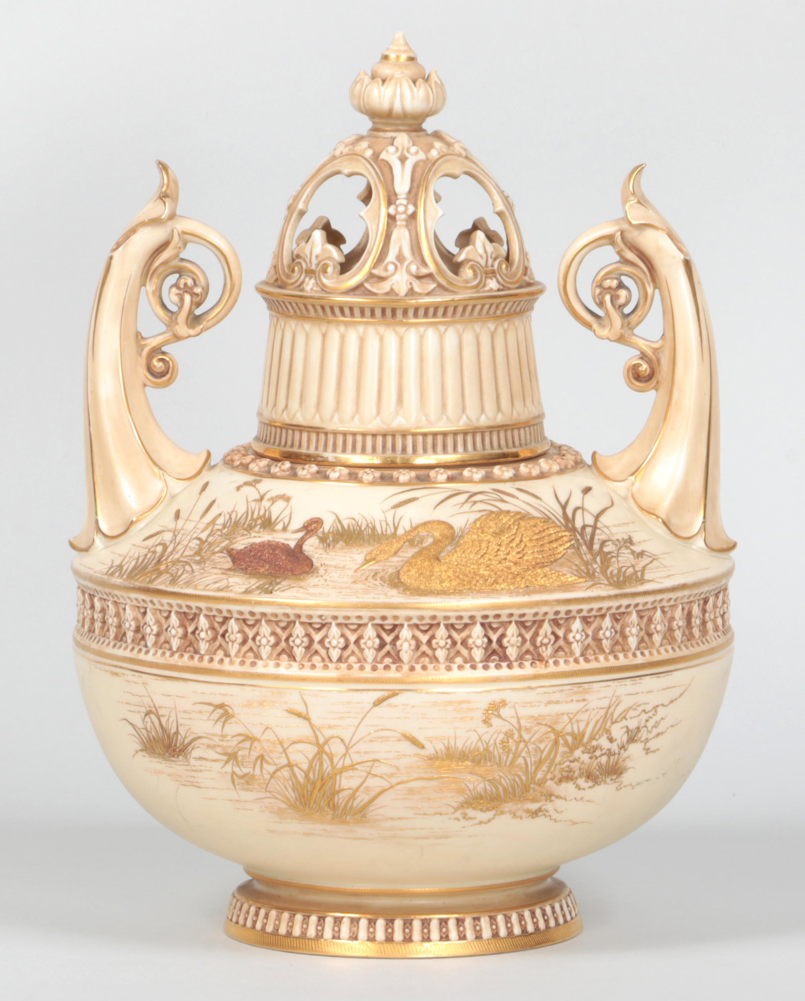 19th century Royal Worcester potpourri (1 of 5)
