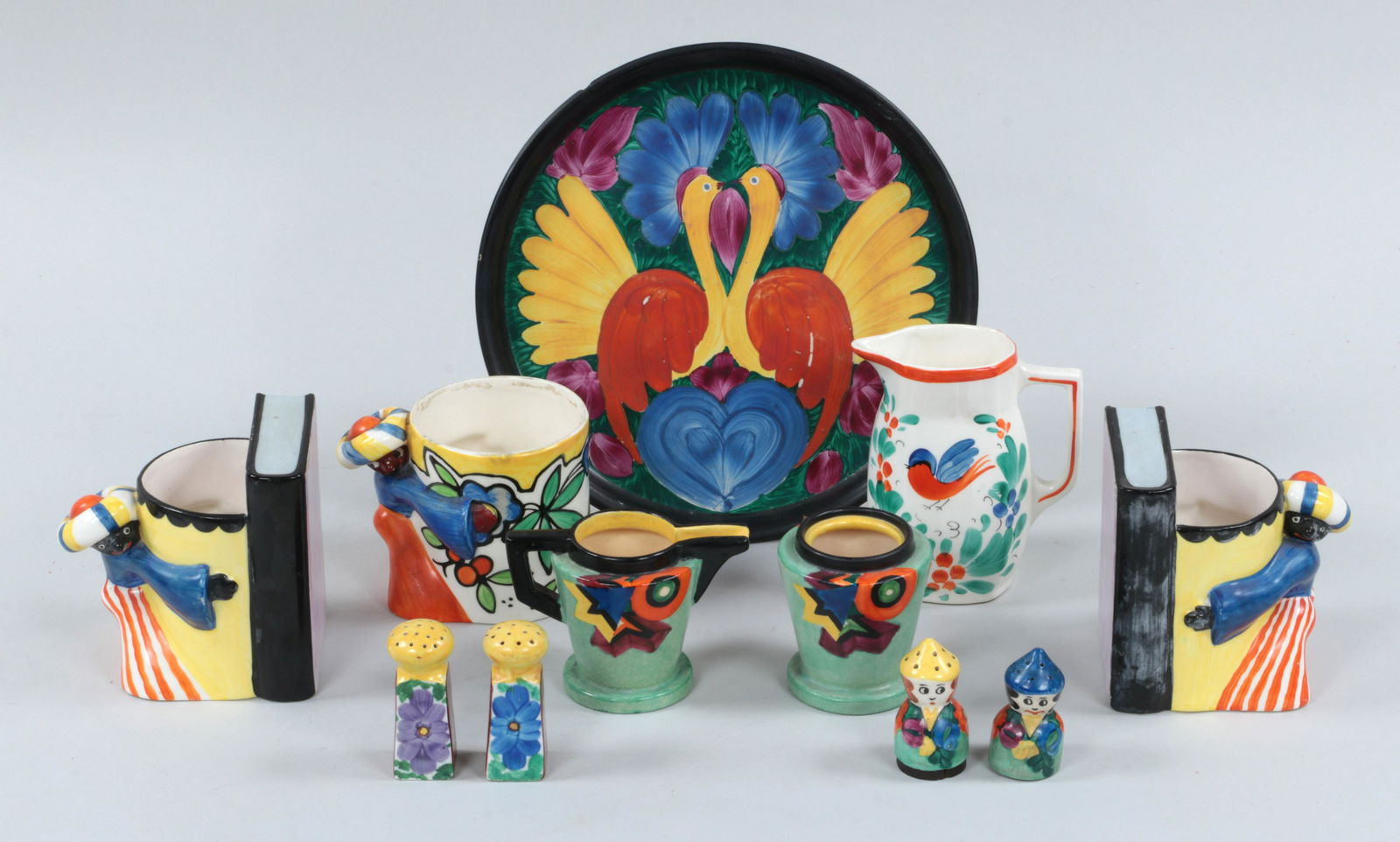 Group of (11) Czechoslovakian pottery items (1 of 11)