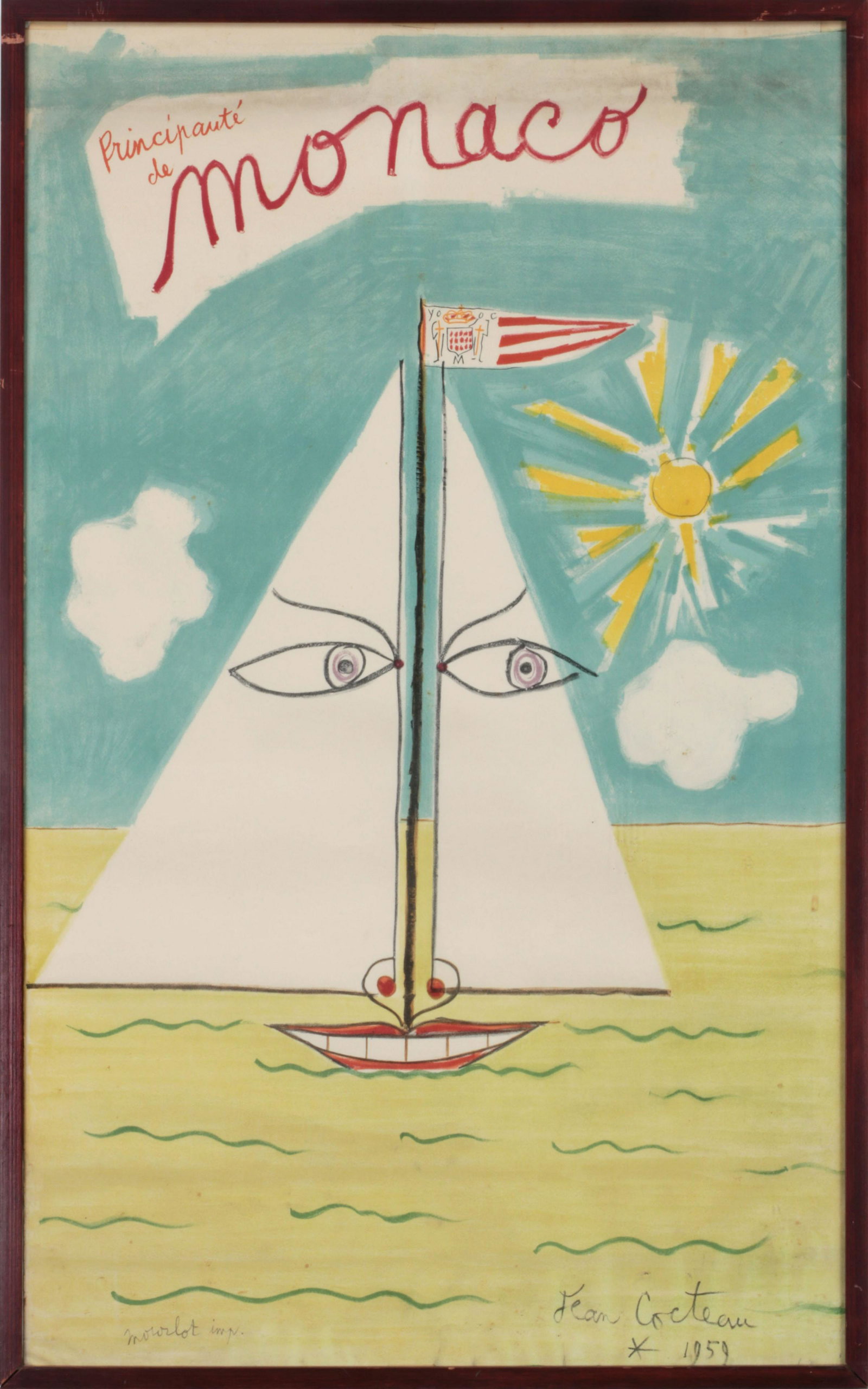 JEAN COCTEAU (French, 1889-1963) (1 of 6)