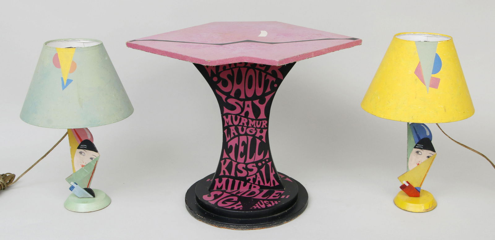 Group of (3) furniture and lighting items (1 of 9)