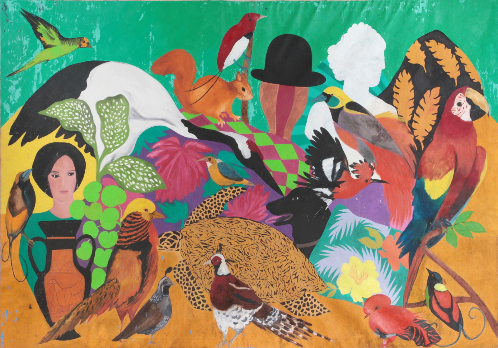 HUNT SLONEM (American, b. 1951) (1 of 7)