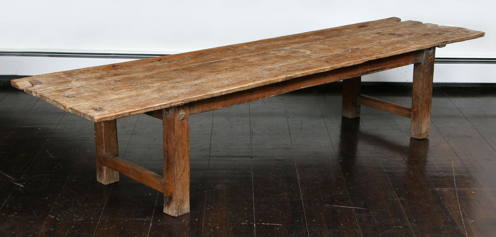 Very large rustic bench/low table (1 of 6)