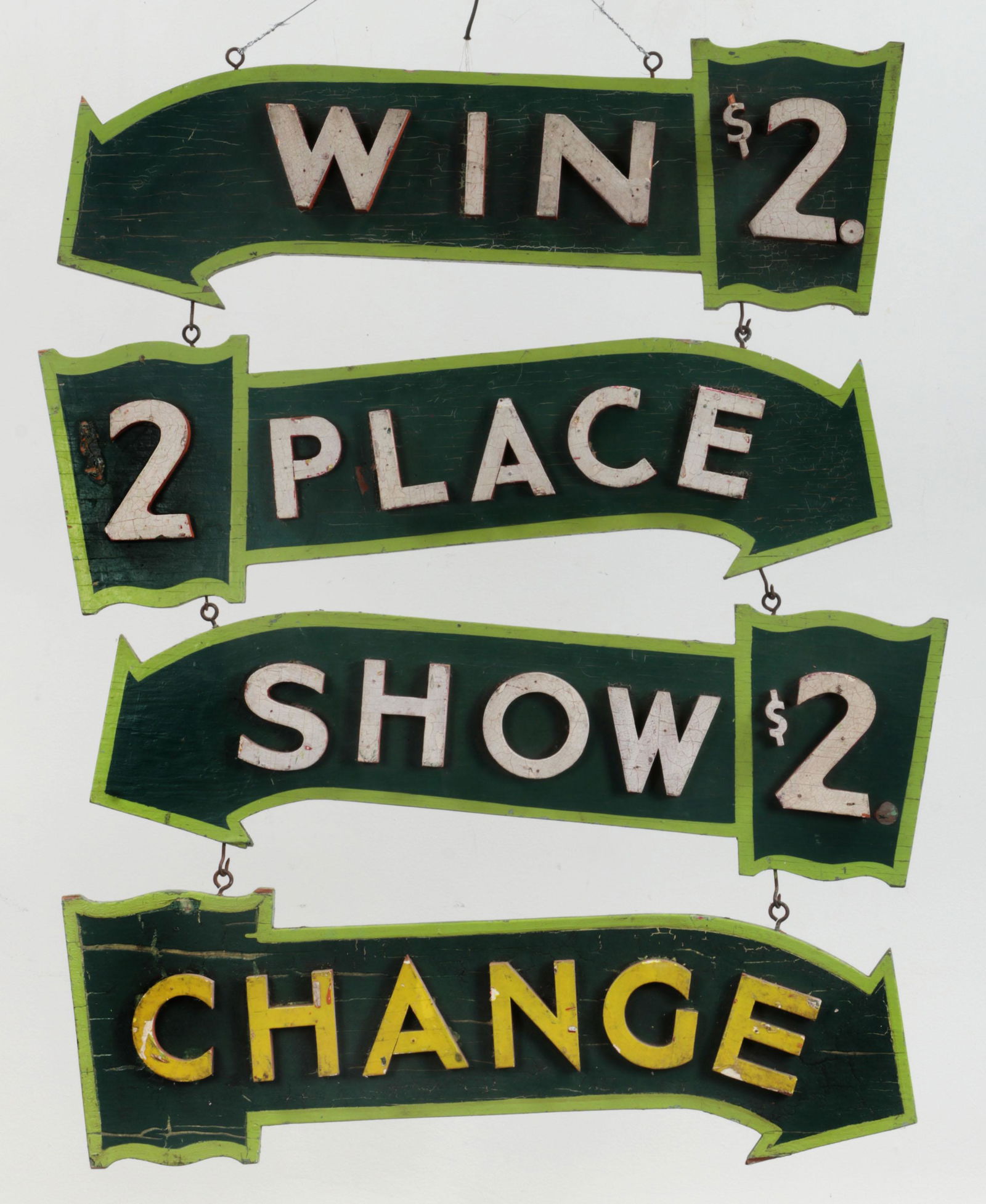 Group of (4) carnival signs (1 of 6)