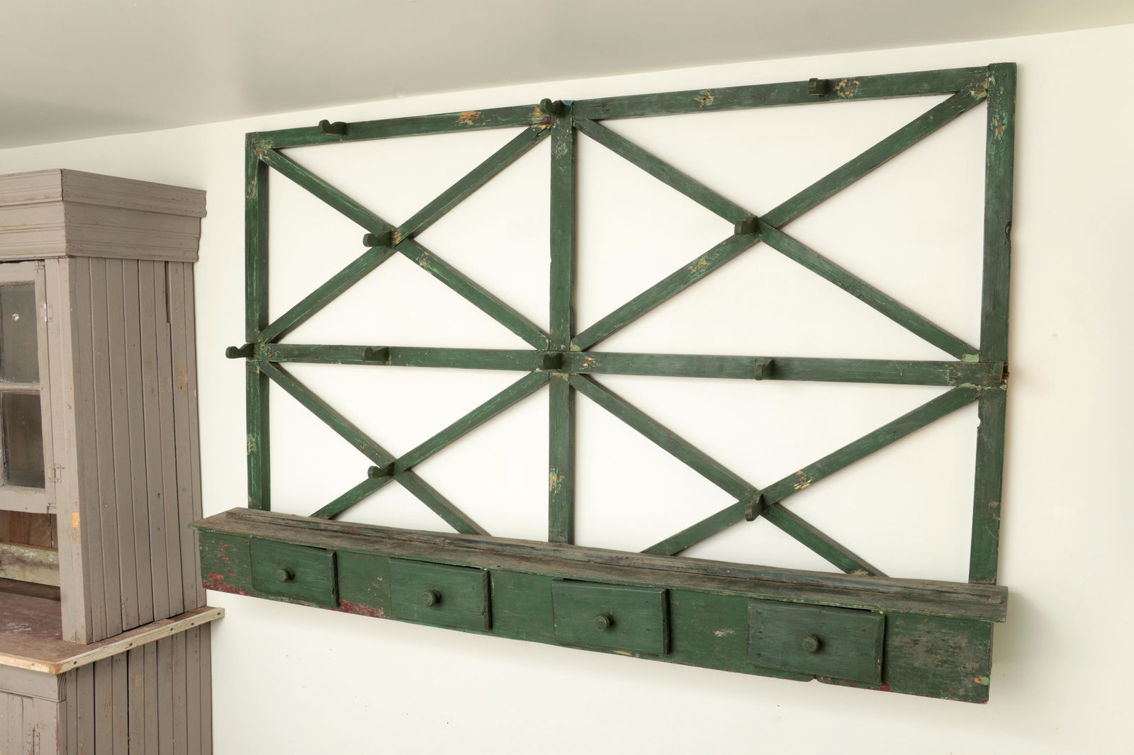Rustic hanging rack (1 of 6)