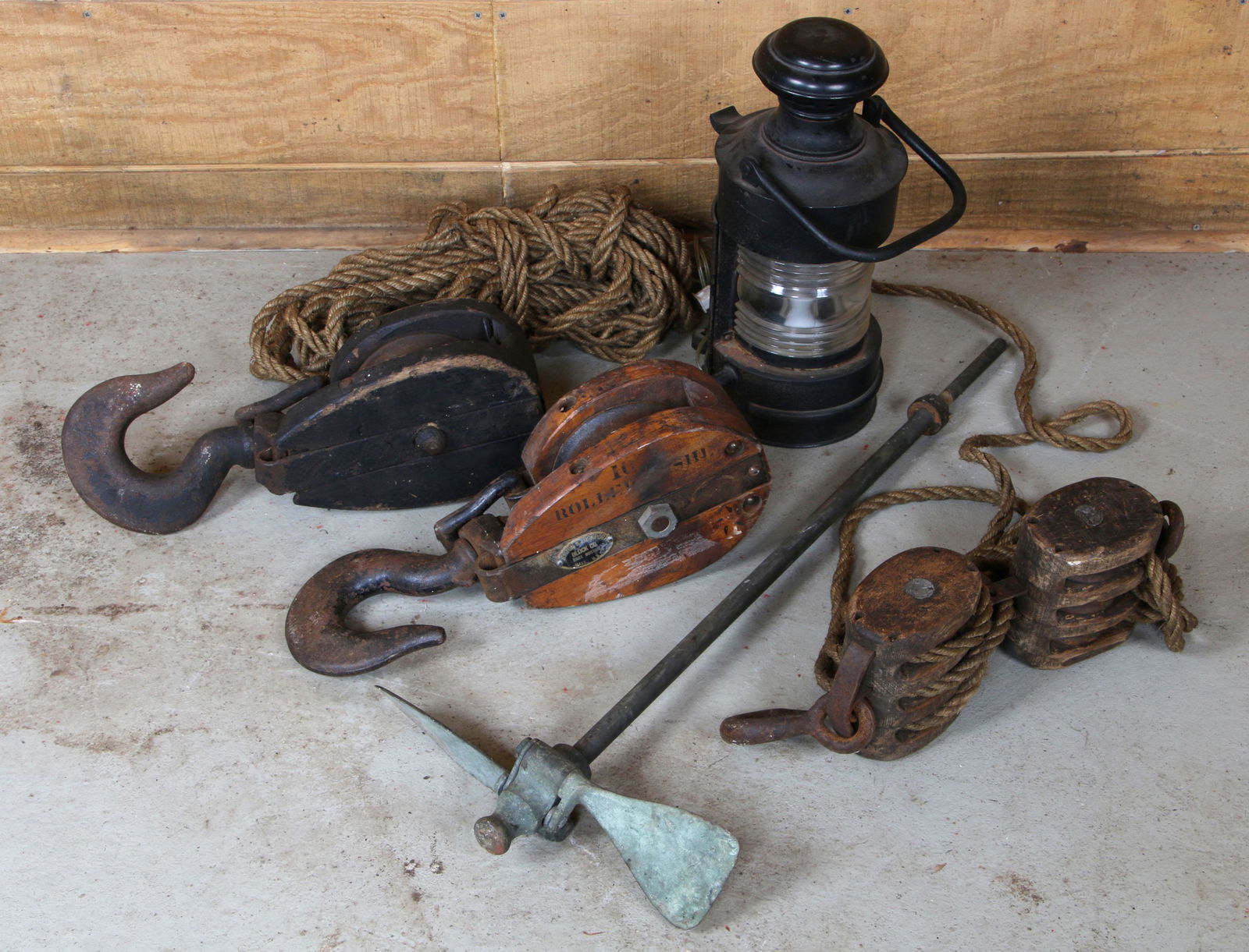 Group of (5) nautical related items (1 of 4)