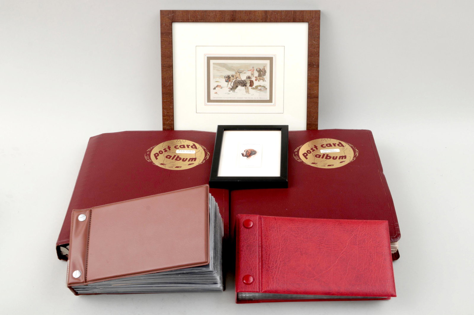 Large collection of (428) Holiday and Roosevelt Bear: Large collection of (428) Holiday and Roosevelt Bear postcards, including: Christmas postcard with Santa and miniature calendar; various cards with Santa clothed in different colored cloaks; ''The Roo