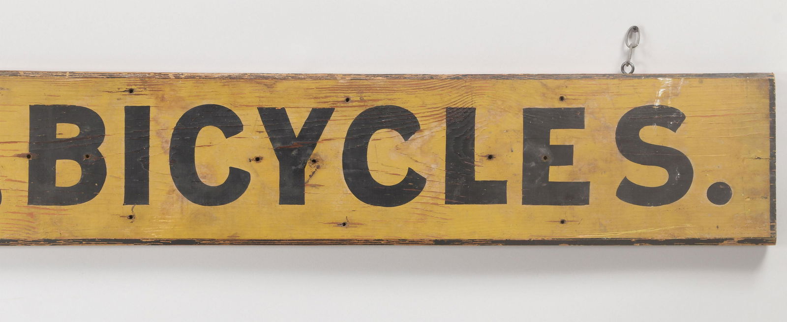 Painted wood trade sign (1 of 4)