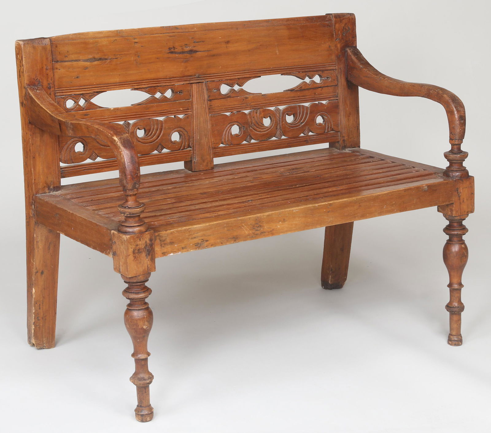 Small Anglo-Indian settee (1 of 7)