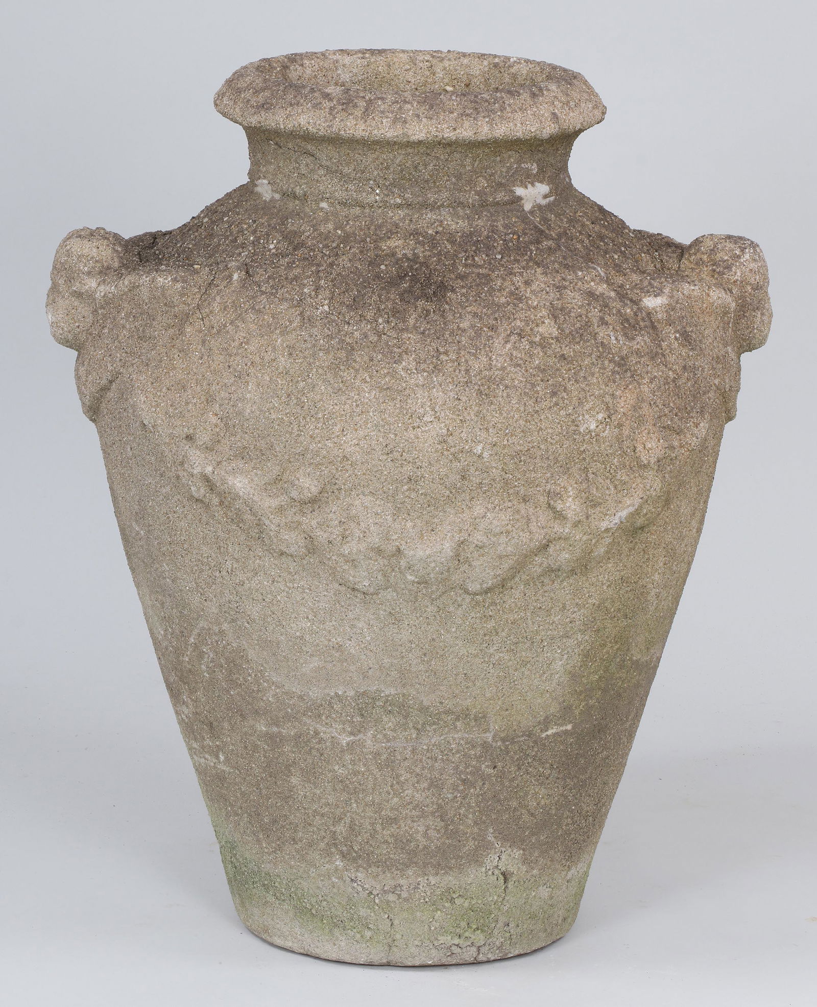 Large cast stone jar (1 of 8)
