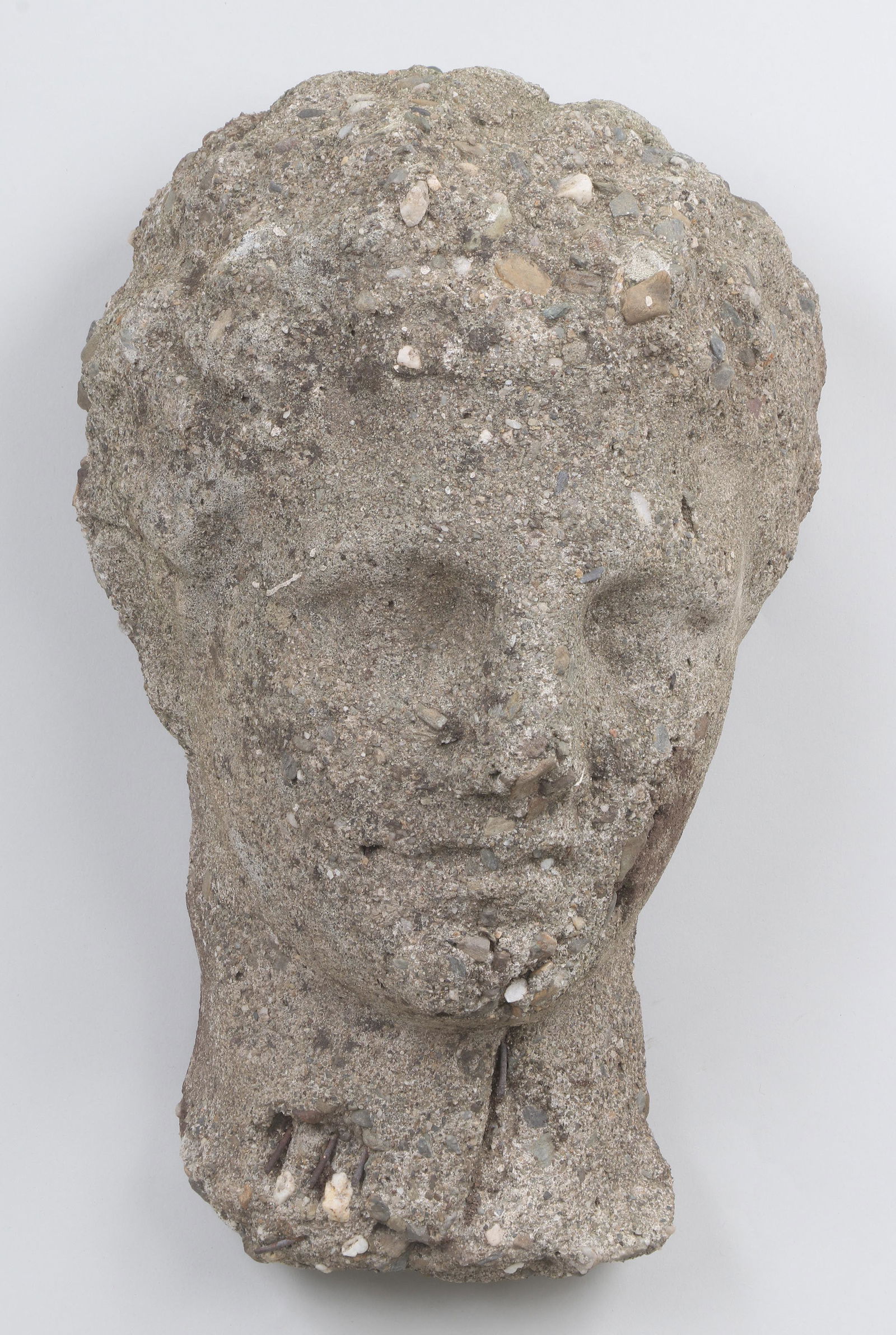 Cast stone classical head (1 of 5)