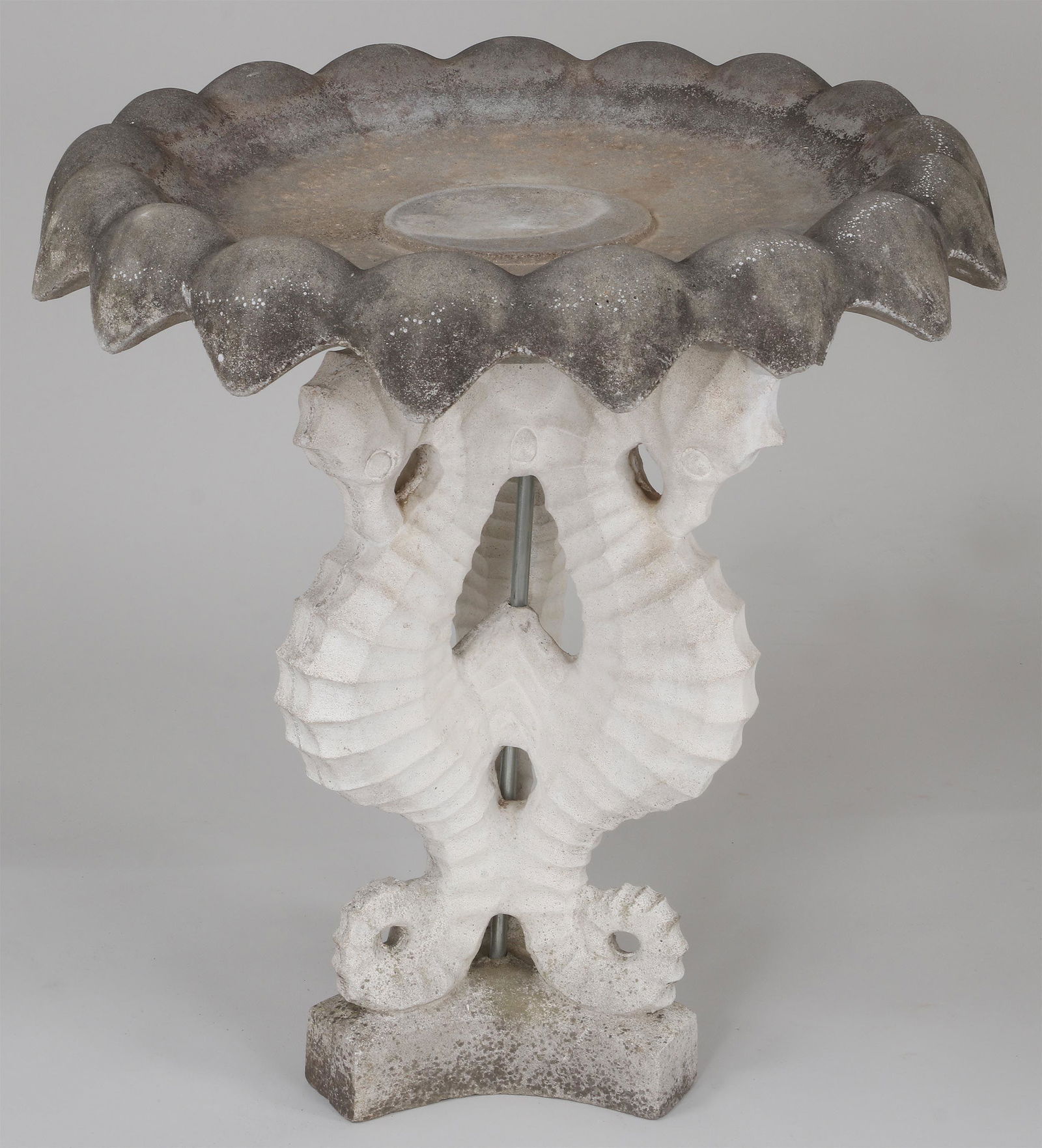 Cast stone bird bath (1 of 7)