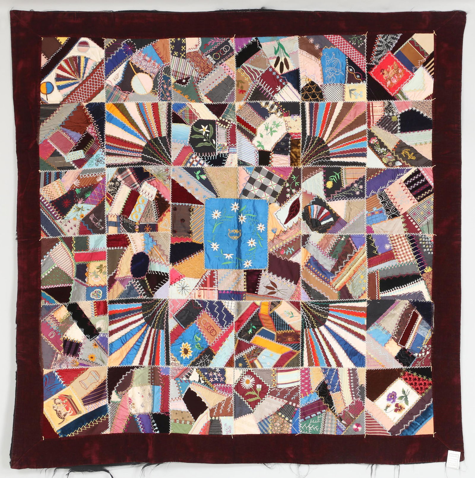 Organized Crazy quilt (1 of 11)