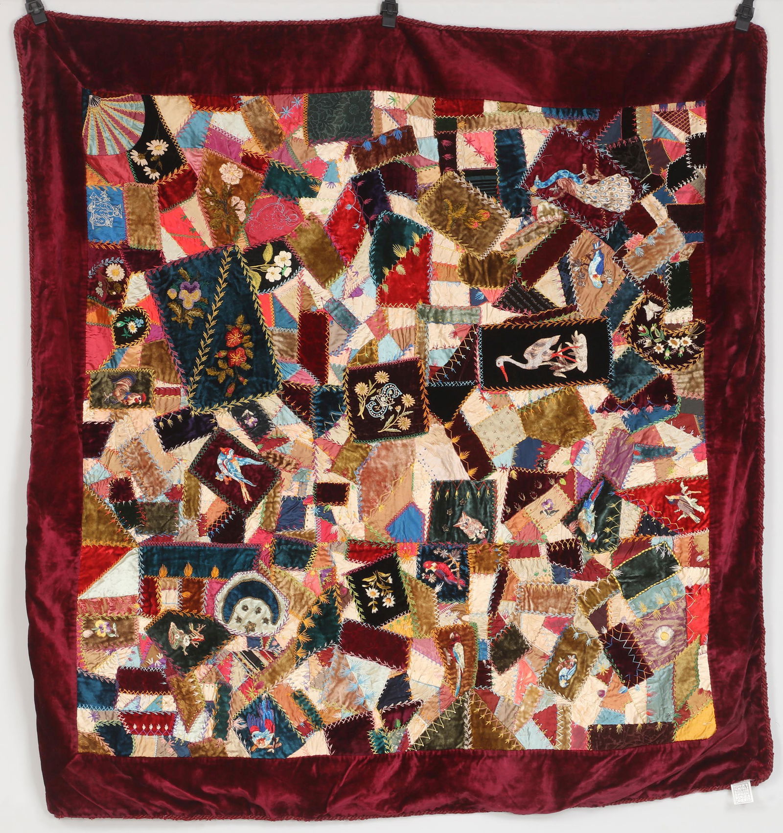 Victorian Crazy quilt (1 of 10)