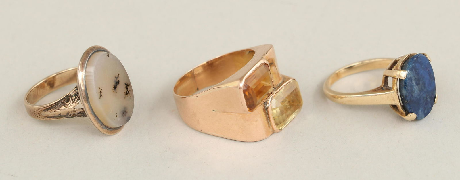 Group of (3) 14k gold rings (1 of 7)
