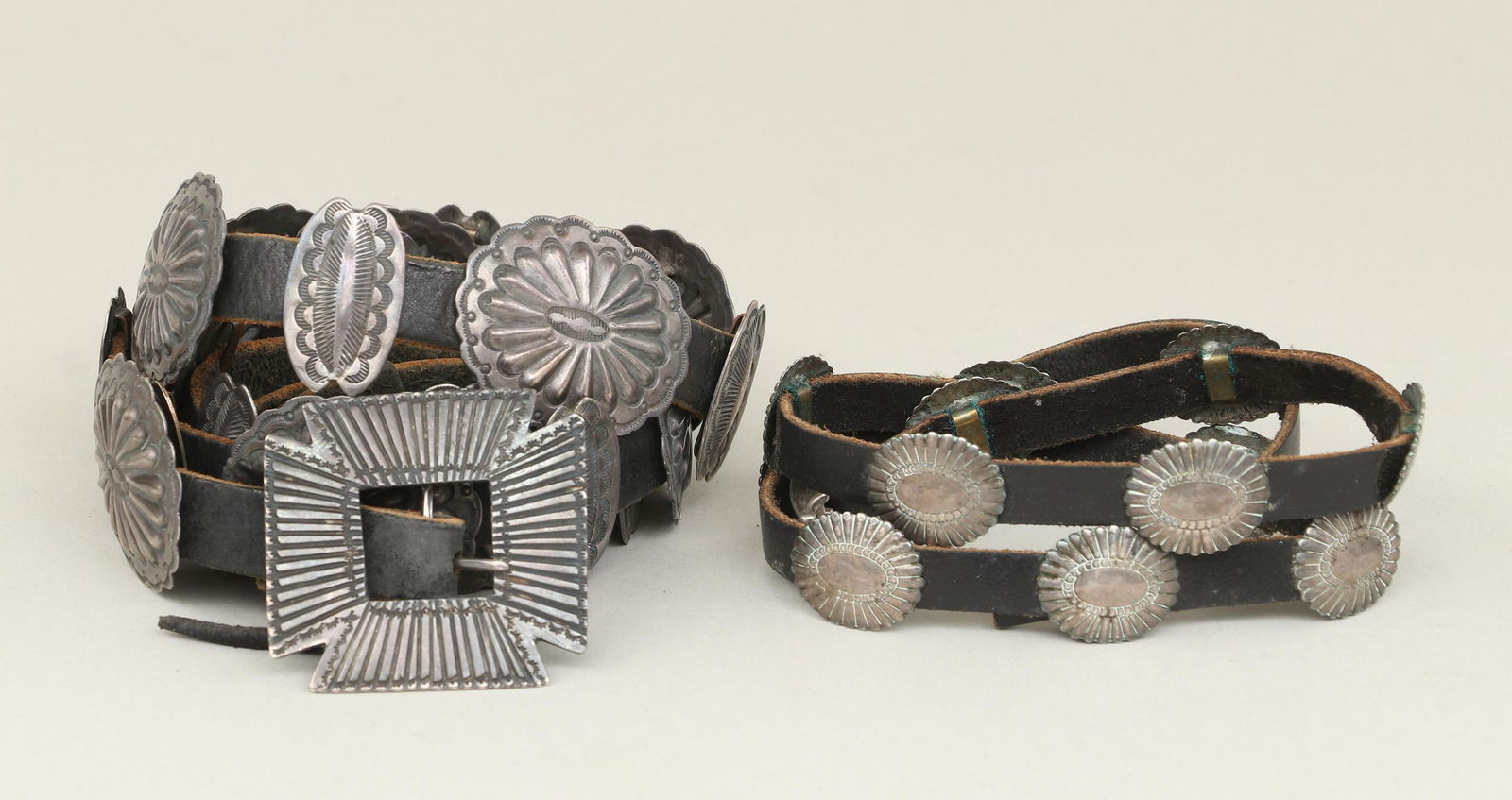 Native American silver concho belts (1 of 5)