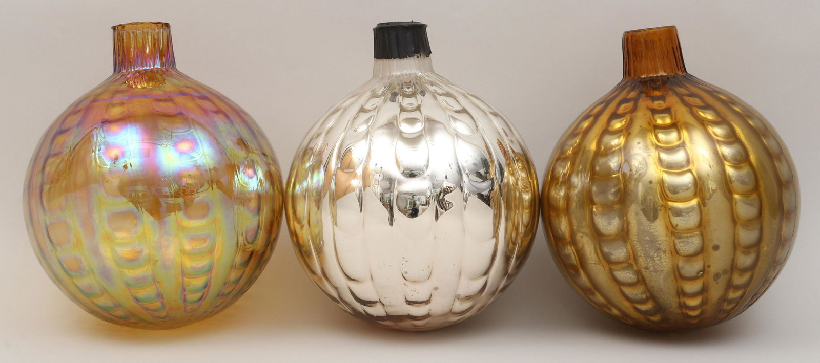 Group of (3) oversized Kugel balls (1 of 6)