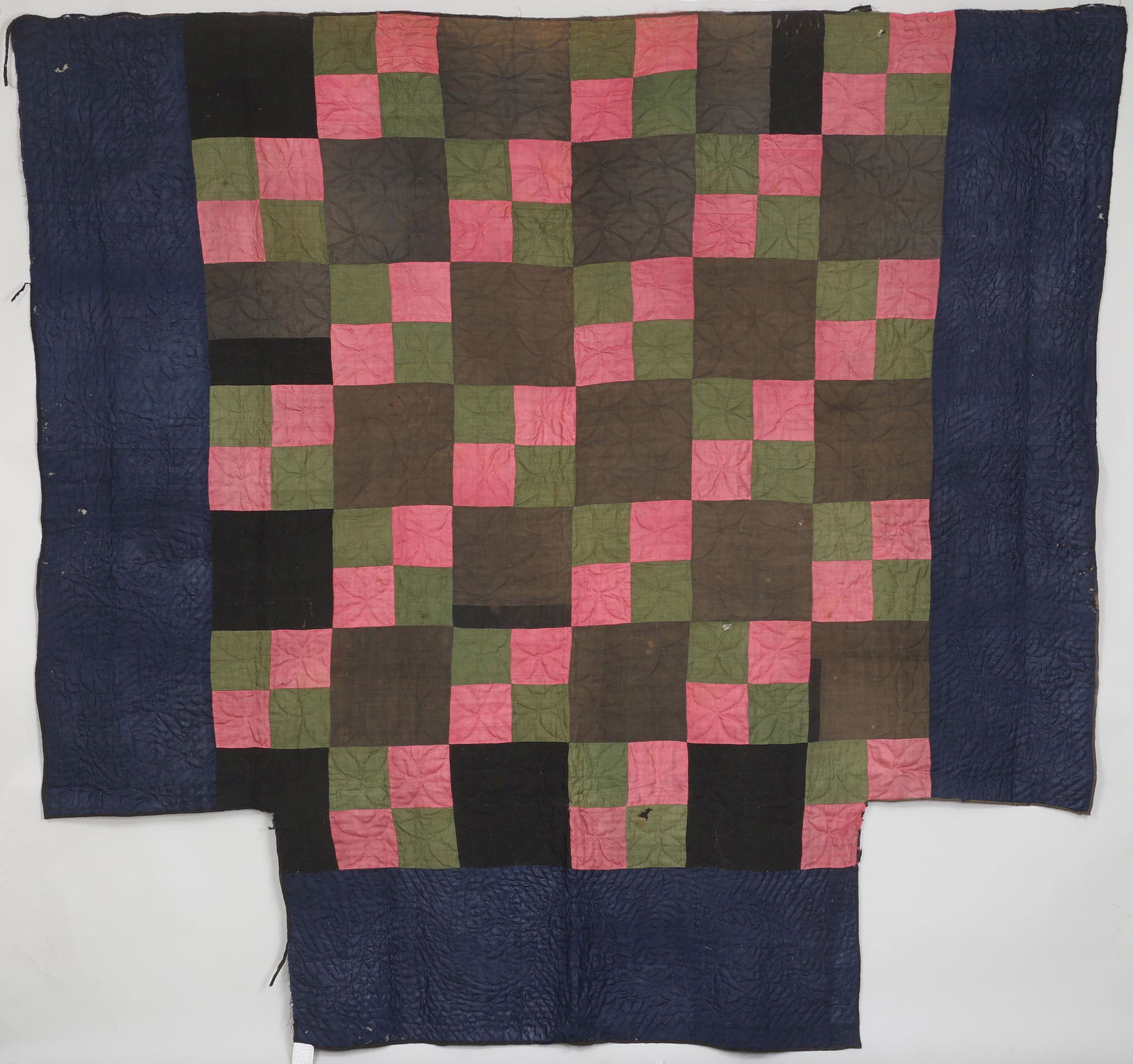 Rare Early Linsey Woolsey quilt (1 of 11)