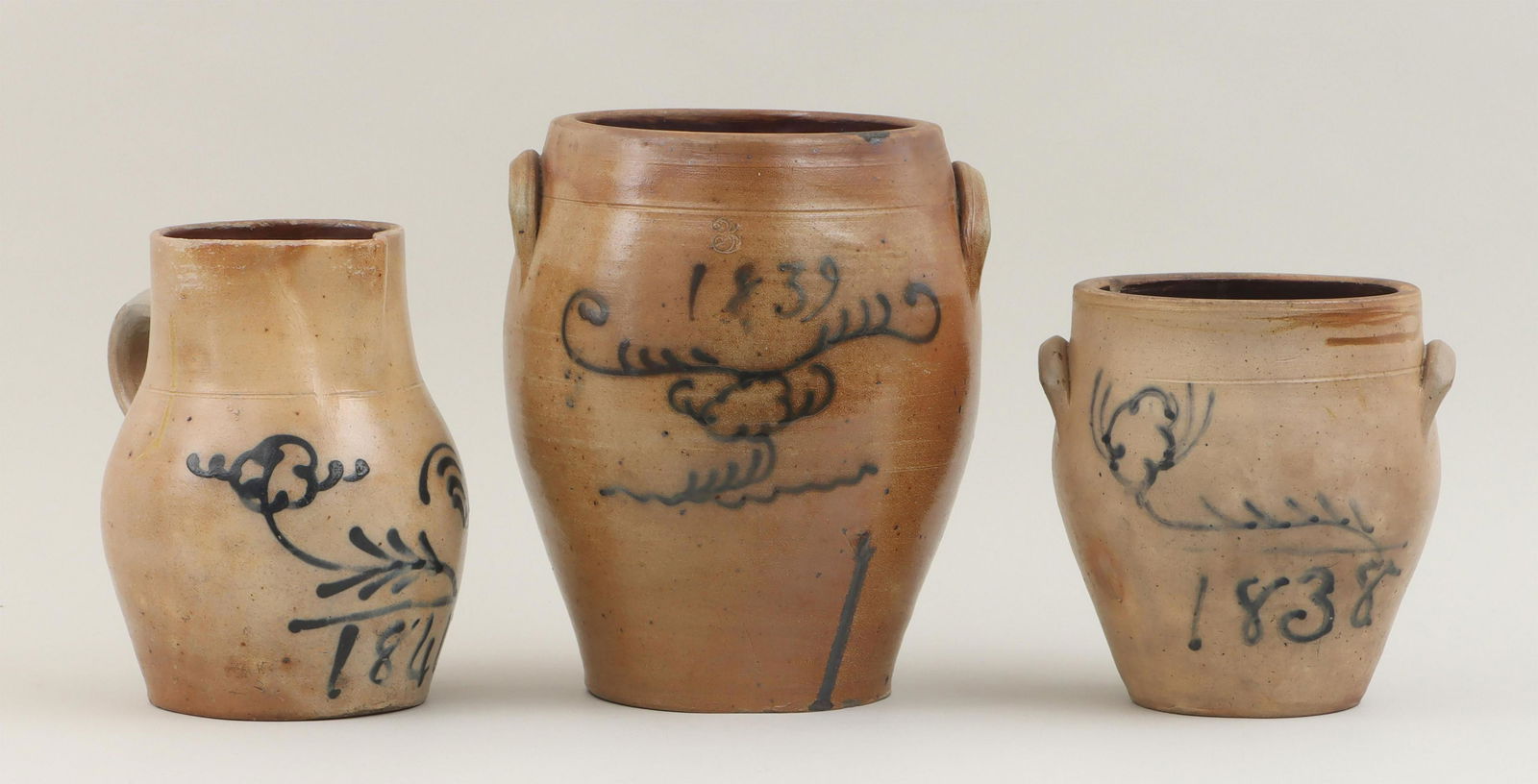 Early 19C  American stoneware vessels (1 of 17)