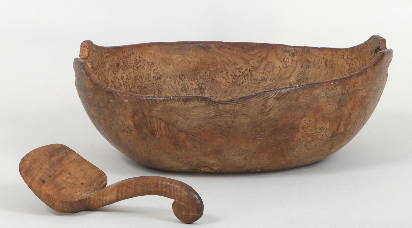 18th/19th century hand carved wood table articles (1 of 6)