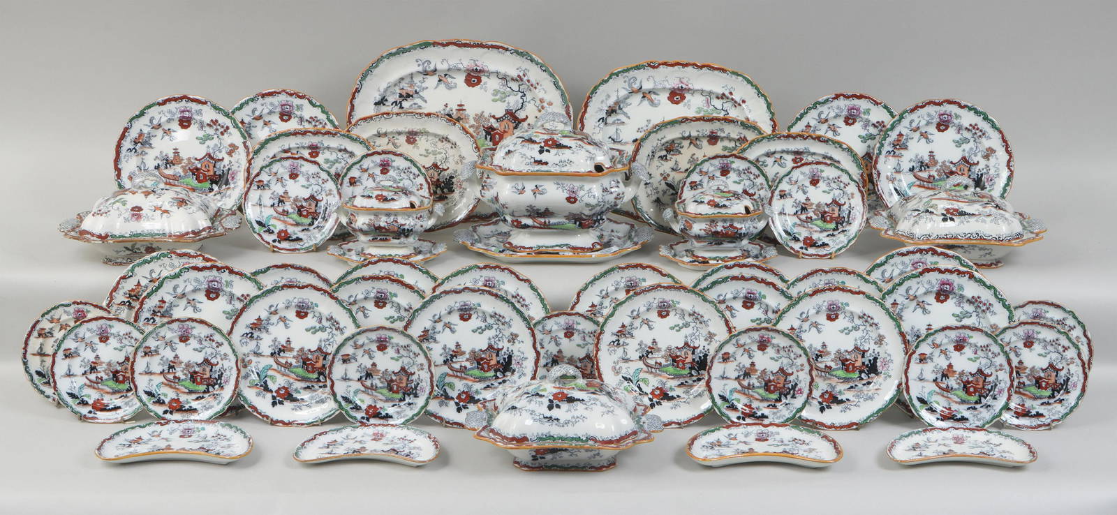 English Ashworth Brothers, Hanley Auction