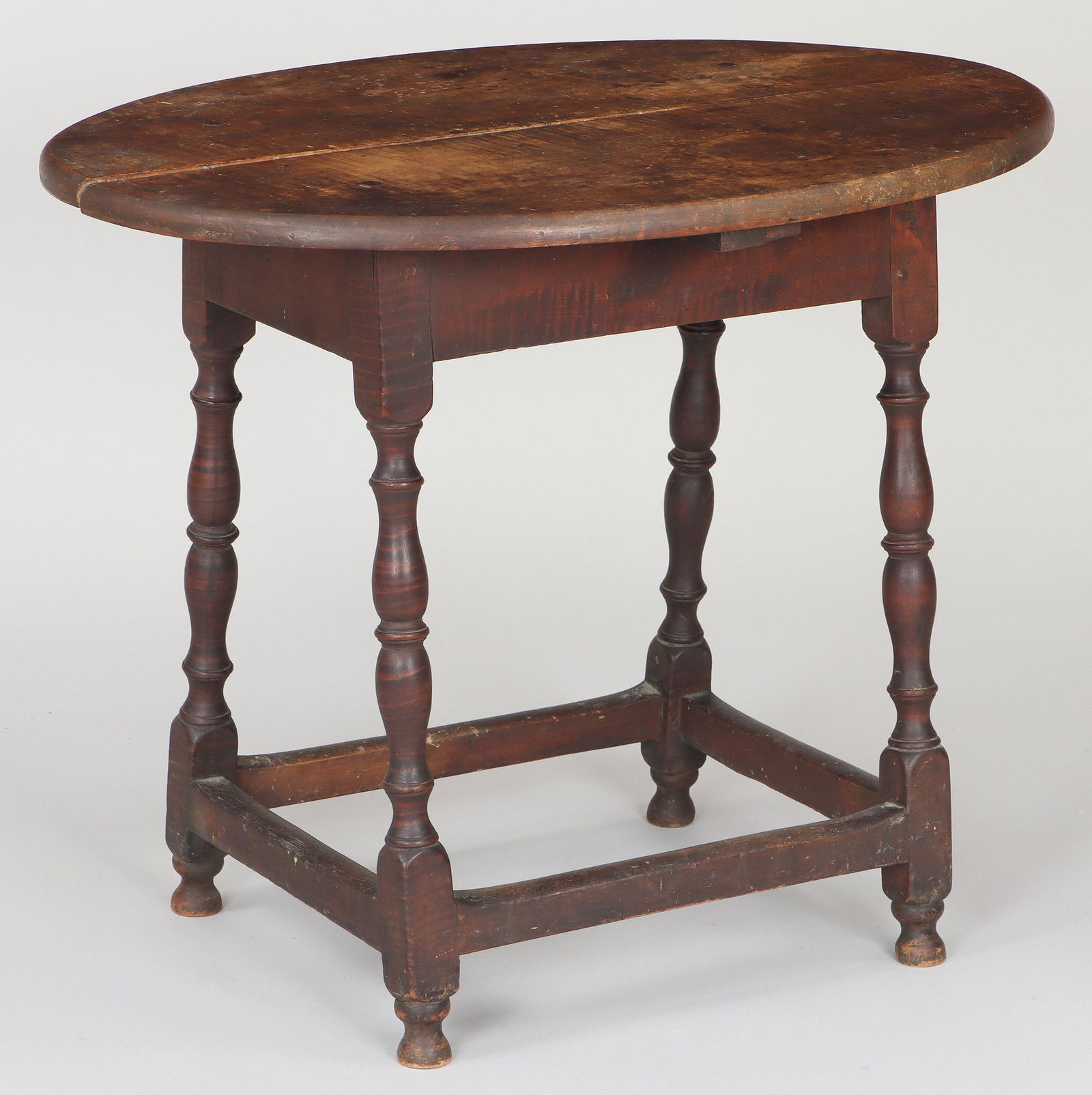 18c Oval Top Tavern Table Auction