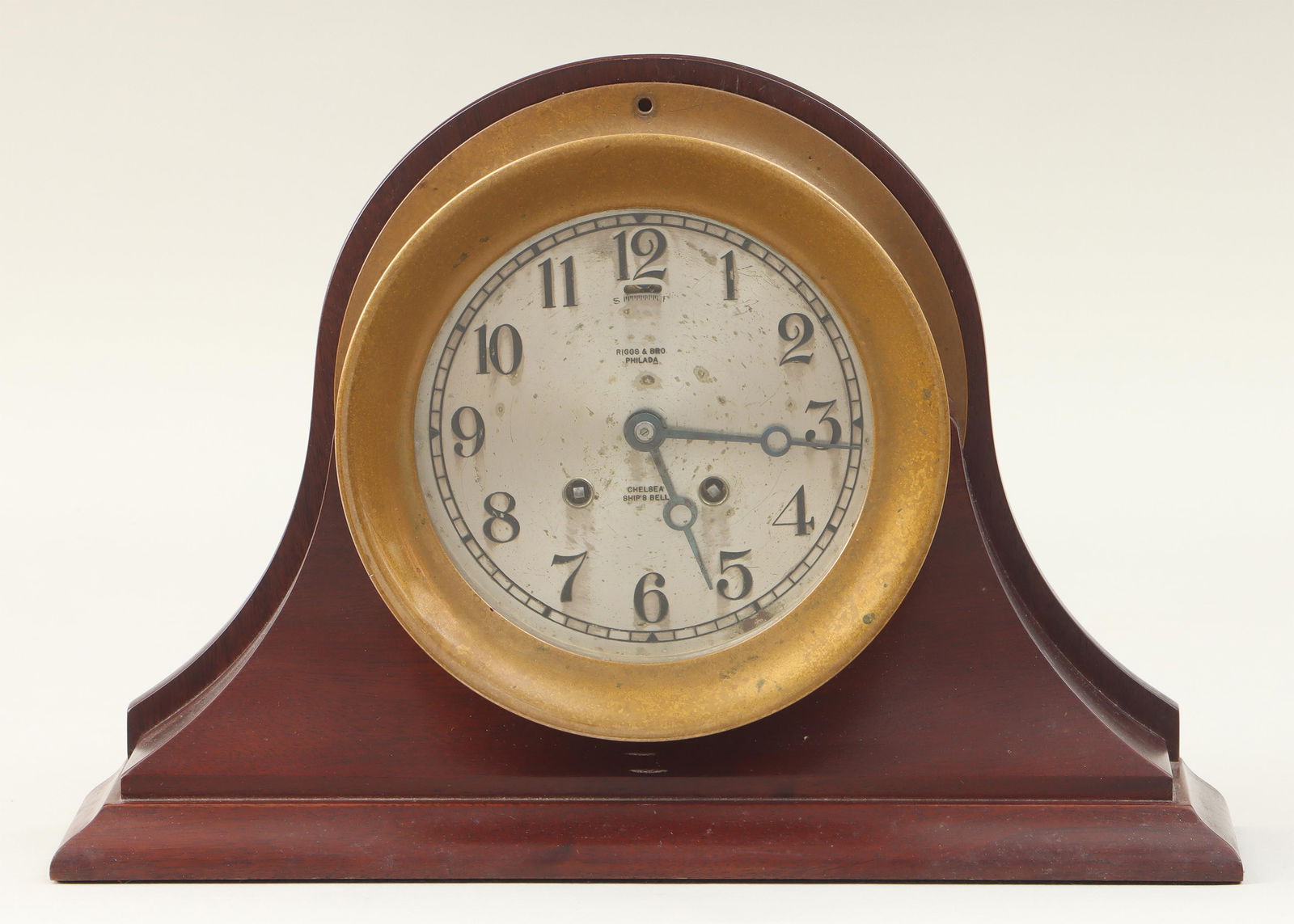 Chelsea Ship's Bell Brass Wall Clock (1 of 12)