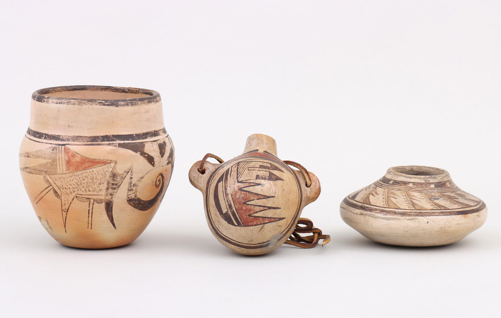 Group of (3) Early 20th Century Native American Pottery (1 of 9)