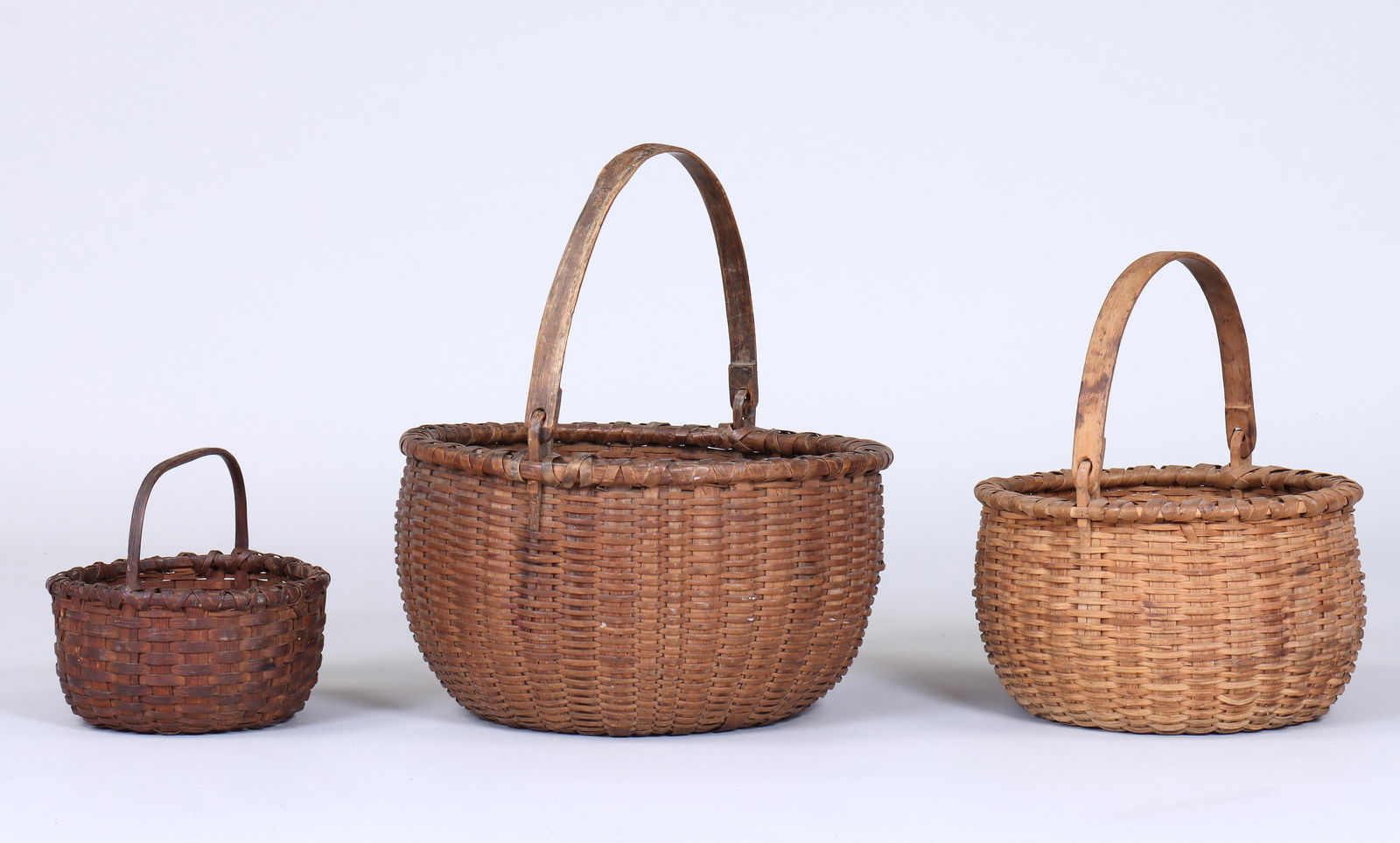 Group of (3) Round Taghkanic Baskets (1 of 8)