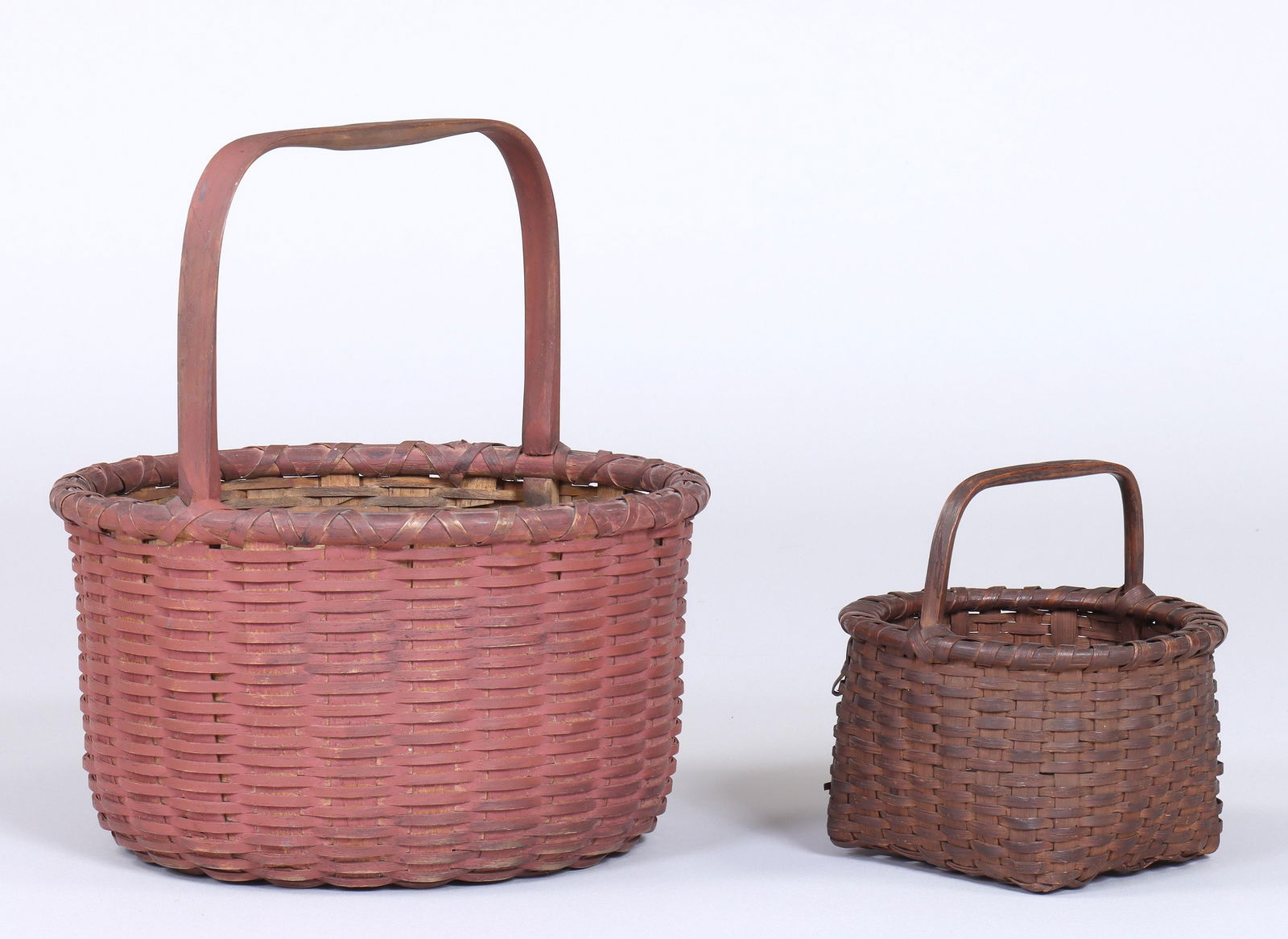 Group of (2) Early Splint Baskets (1 of 8)
