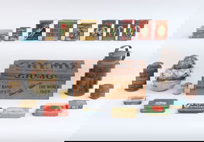 Group of (20) Tobacco Tins