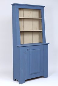 American Country Painted Pine Cupboard