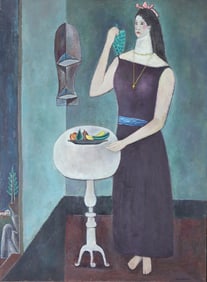 Rollin McNeil Crampton (American 1896-1970), "Green Grapes"