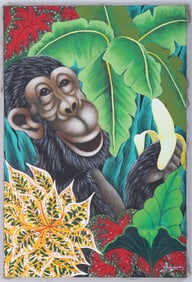 Wilfrid Daleus (Haitian 1949-2017), oil on canvas