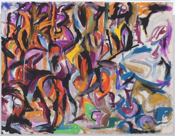 Mary Abbott (American 1921-2019), Untitled (Abstract)