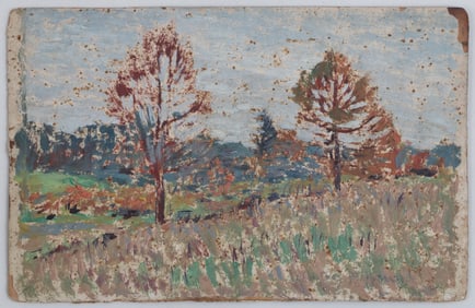 Whitney Myron Hubbard (American, Long Island 1875-1965), Autumn Landscape