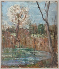 Julia M. Wickham (American, Long Island 1866-1952), Marsh Landscape