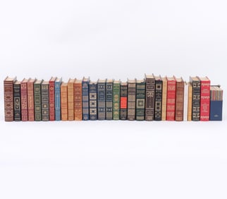 Collection of (28) Franklin Library Works of Classic Literature