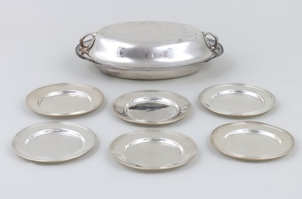 Group of (7) American Sterling Silver Table Articles